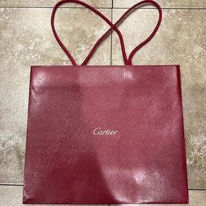 Cartier authentic gift bag